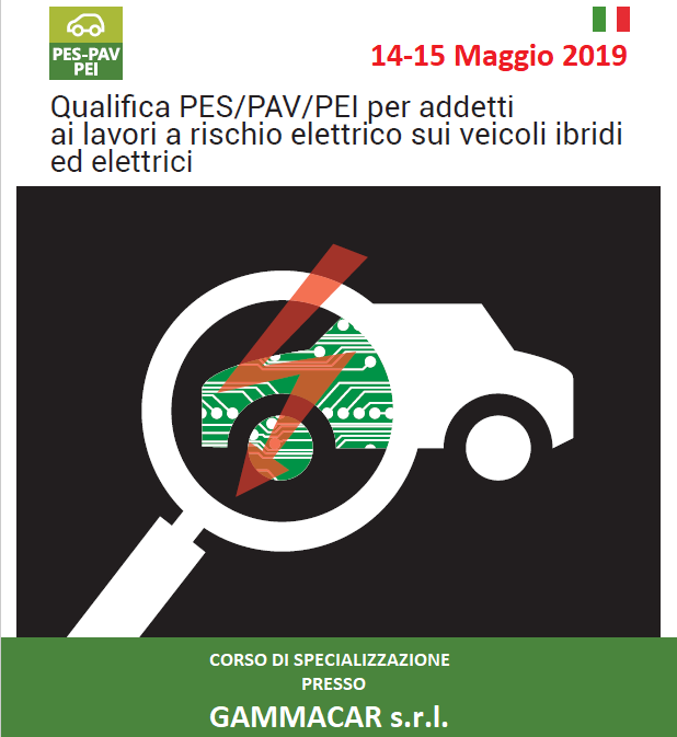 Sicurezza nei veicoli ibridi ed elettrici - 14/15 Maggio 2019